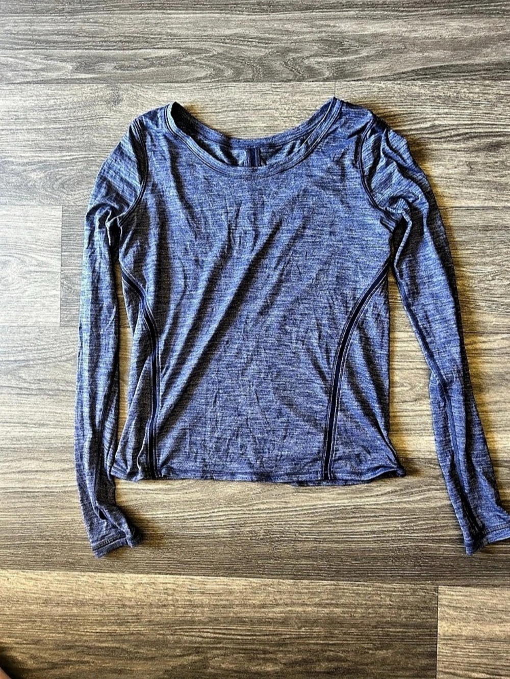 Lululemon Swiftly Tech Long Sleeve Blue Top
